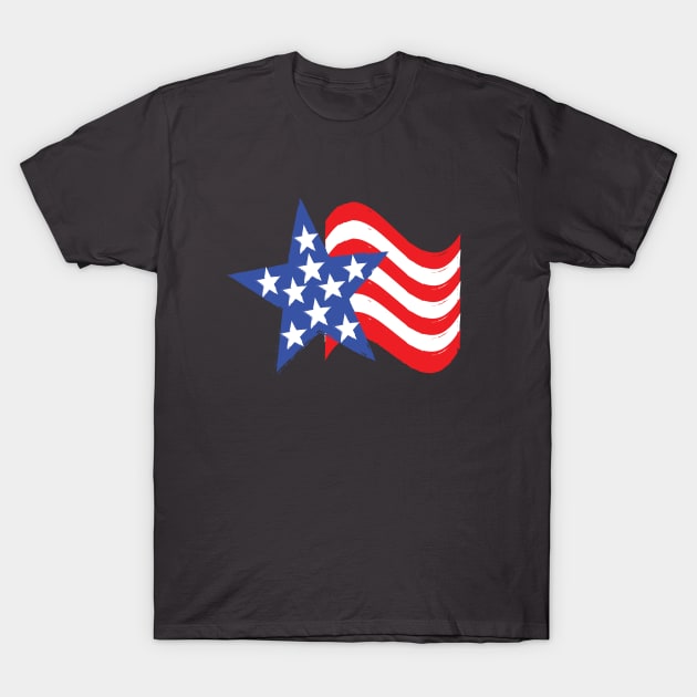 Stars and stripes T-Shirt by tshirts88